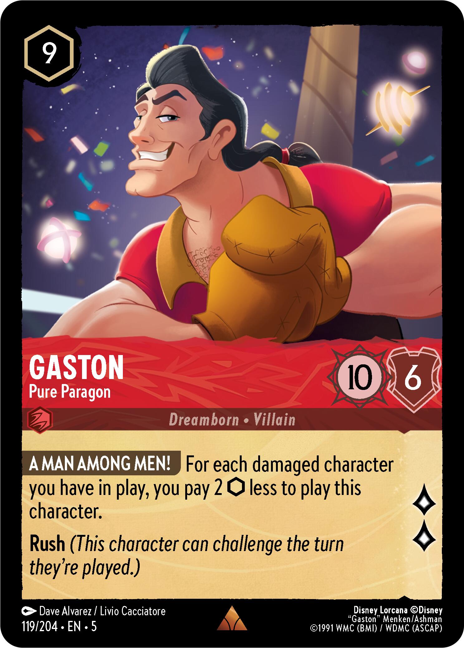 Gaston - Pure Paragon (119/204) [Shimmering Skies] | Boutique FDB TCG