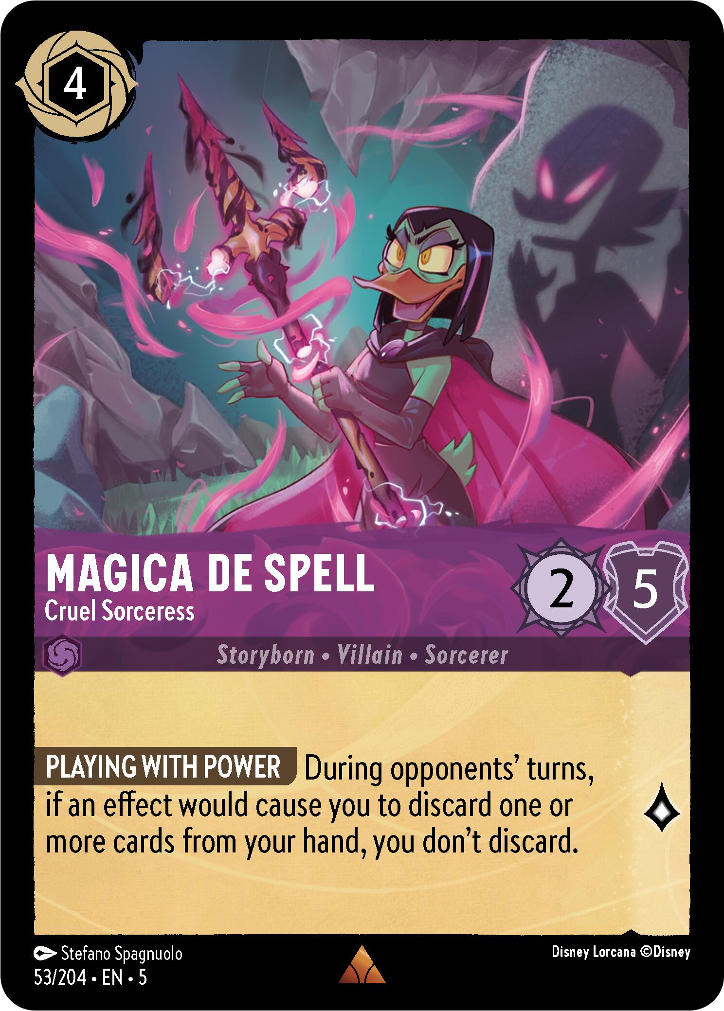 Magica De Spell - Cruel Sorceress (53/204) [Shimmering Skies] | Boutique FDB TCG