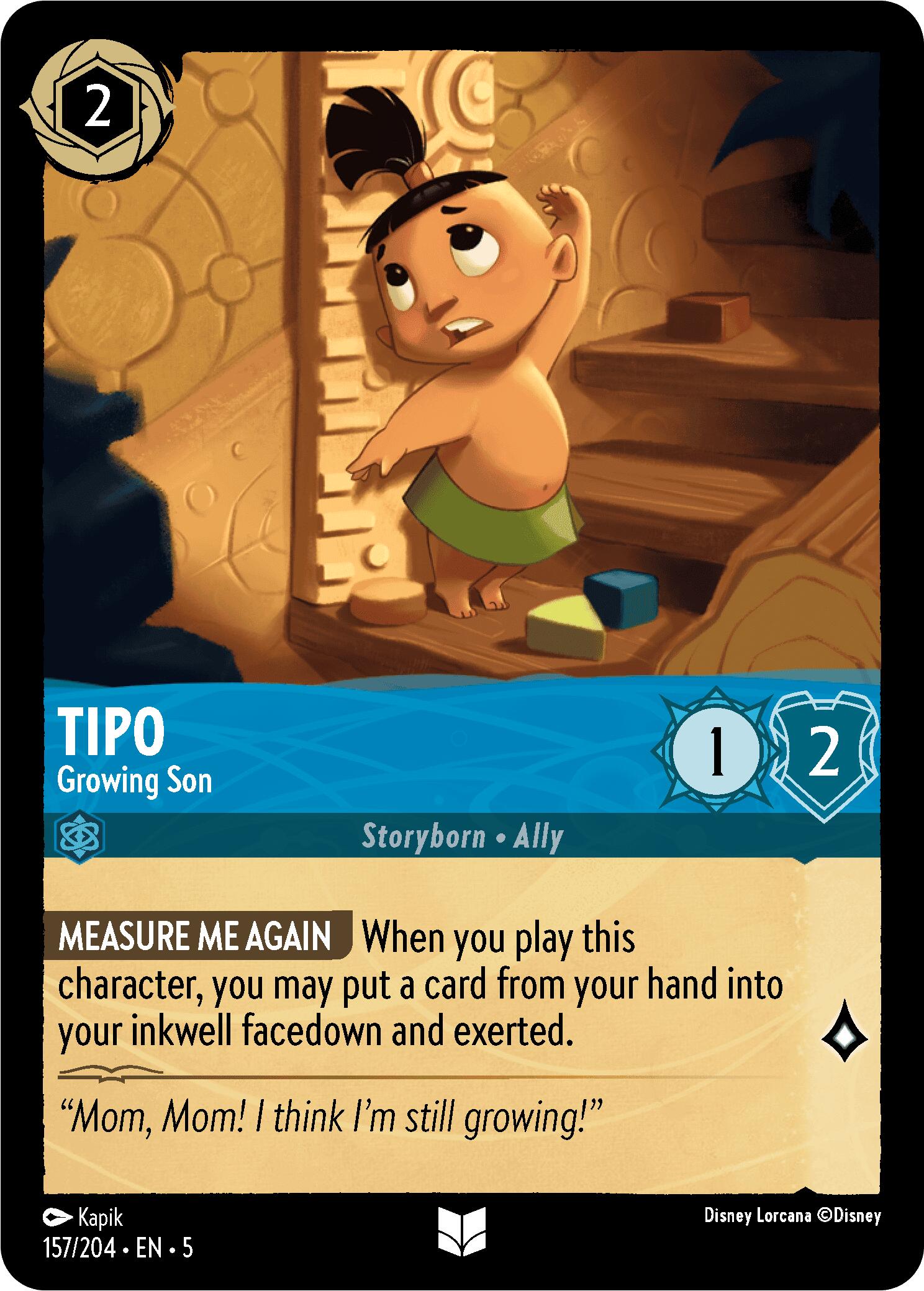 Tipo - Growing Son (157/204) [Shimmering Skies] | Boutique FDB TCG