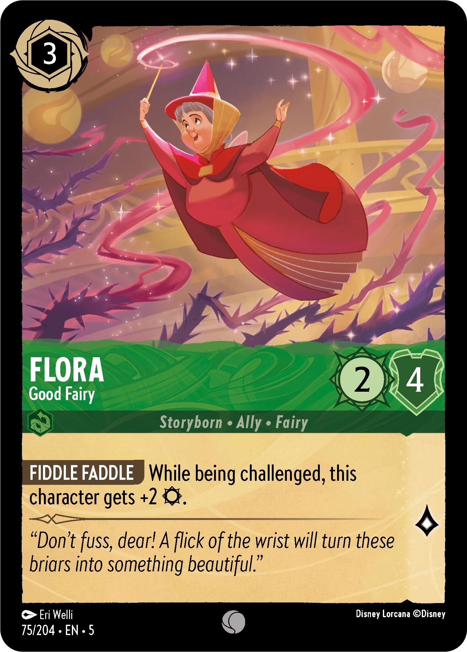 Flora - Good Fairy (75/204) [Shimmering Skies] | Boutique FDB TCG