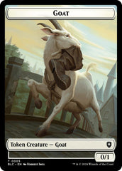 Goat // Wolf (032) Double-Sided Token [Bloomburrow Commander Tokens] | Boutique FDB TCG