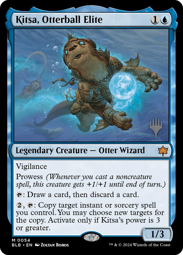 Kitsa, Otterball Elite (Promo Pack) [Bloomburrow Promos] | Boutique FDB TCG