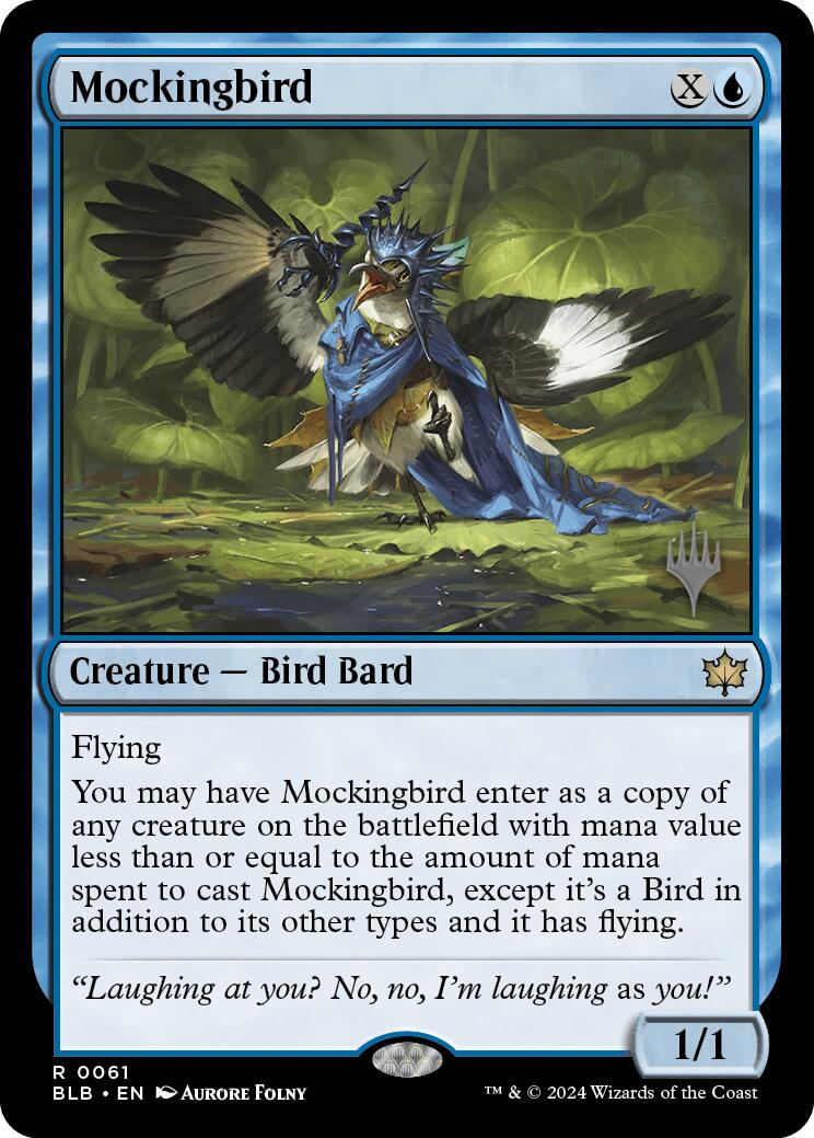 Mockingbird (Promo Pack) [Bloomburrow Promos] | Boutique FDB TCG