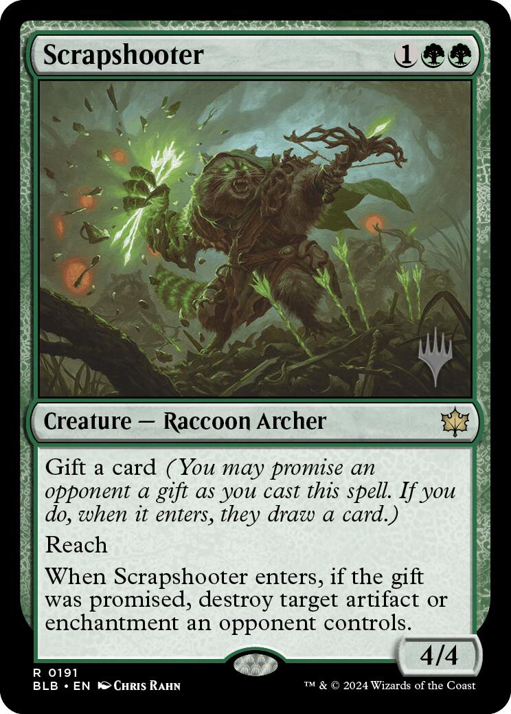 Scrapshooter (Promo Pack) [Bloomburrow Promos] | Boutique FDB TCG