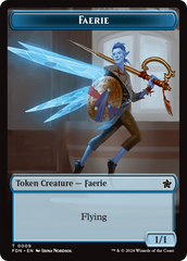 Soldier // Faerie Double-Sided Token [Foundations Tokens] | Boutique FDB TCG