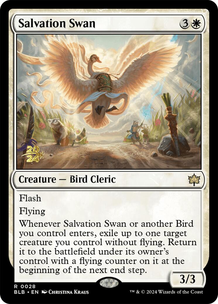 Salvation Swan [Bloomburrow Prerelease Promos] | Boutique FDB TCG