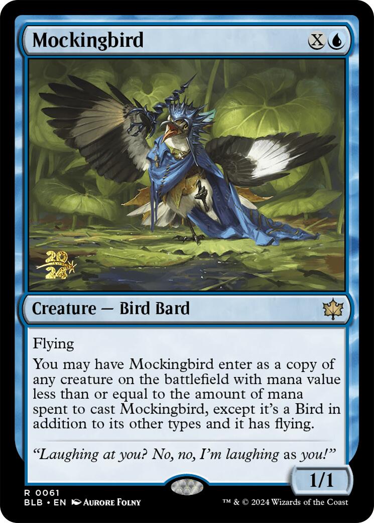 Mockingbird [Bloomburrow Prerelease Promos] | Boutique FDB TCG