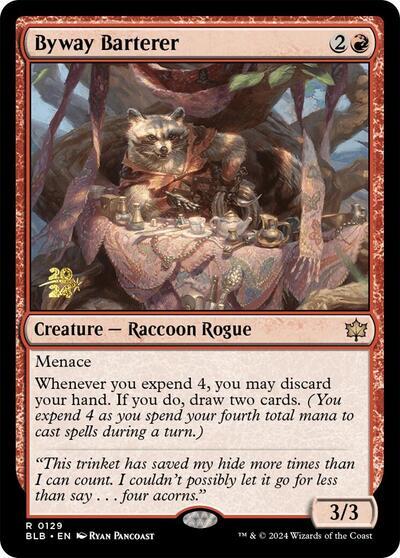 Byway Barterer [Bloomburrow Prerelease Promos] | Boutique FDB TCG