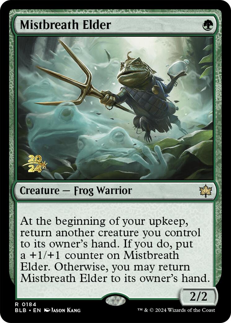 Mistbreath Elder [Bloomburrow Prerelease Promos] | Boutique FDB TCG