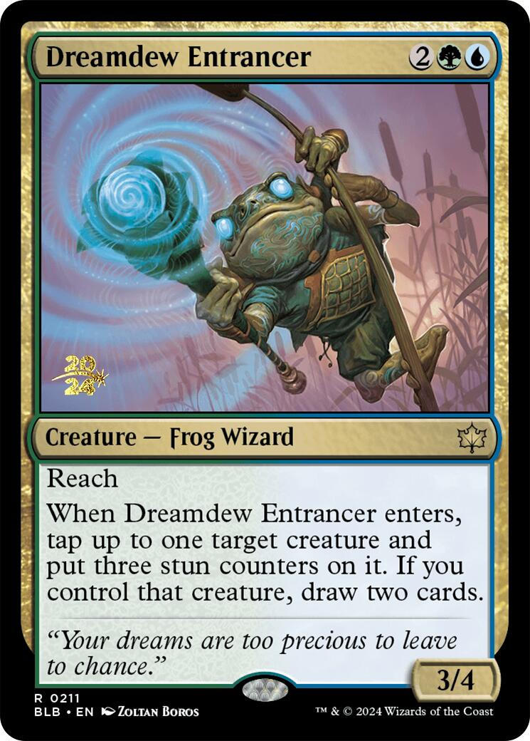 Dreamdew Entrancer [Bloomburrow Prerelease Promos] | Boutique FDB TCG