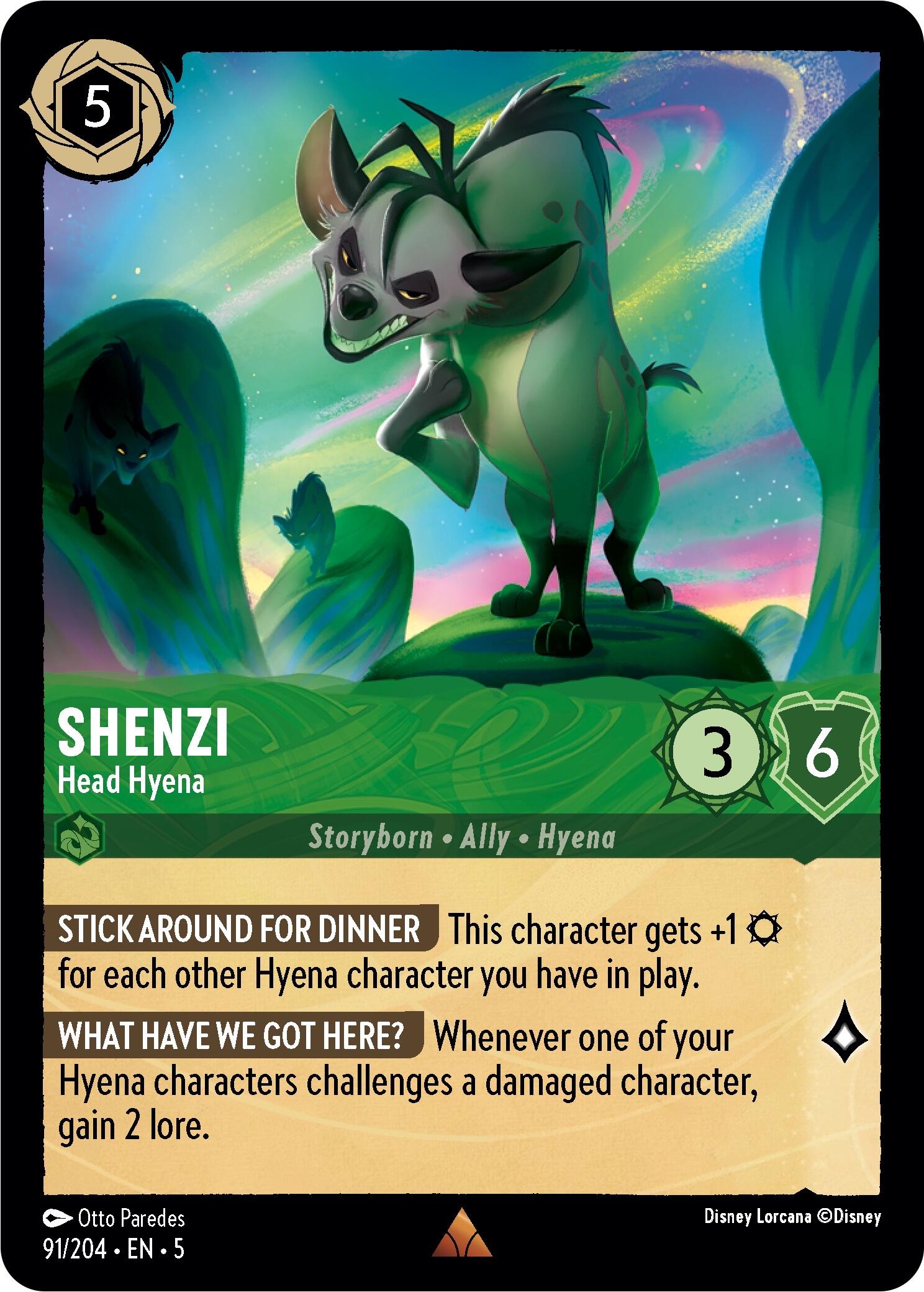 Shenzi - Head Hyena (91/204) [Shimmering Skies] | Boutique FDB TCG