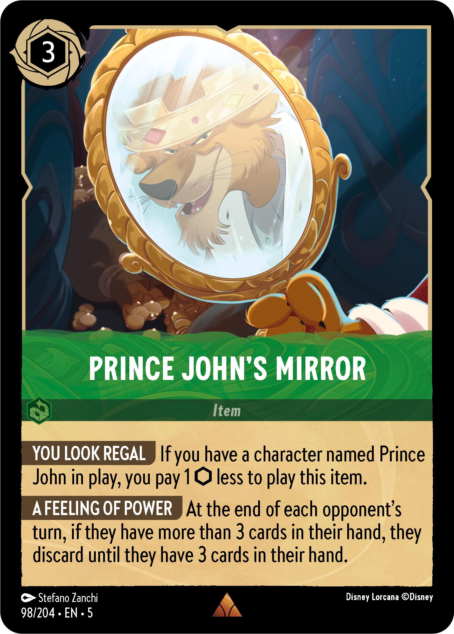 Prince John's Mirror (98/204) [Shimmering Skies] | Boutique FDB TCG