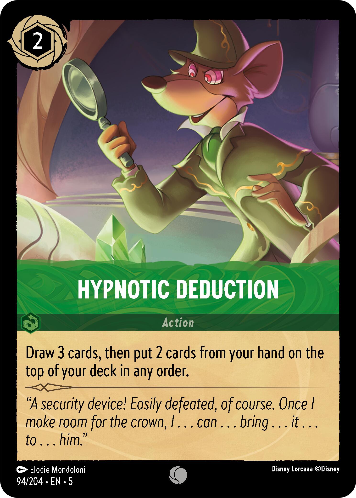 Hypnotic Deduction (94/204) [Shimmering Skies] | Boutique FDB TCG