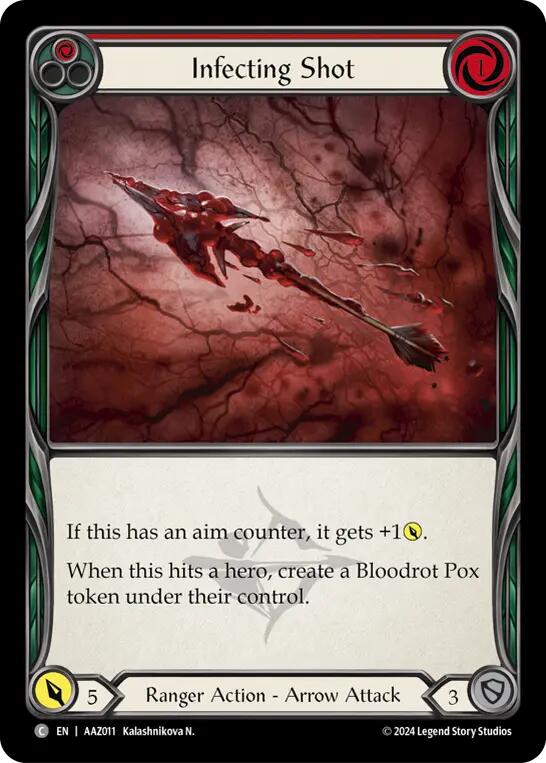 Infecting Shot (Red) [AAZ011] (Armory Deck: Azalea) | Boutique FDB TCG