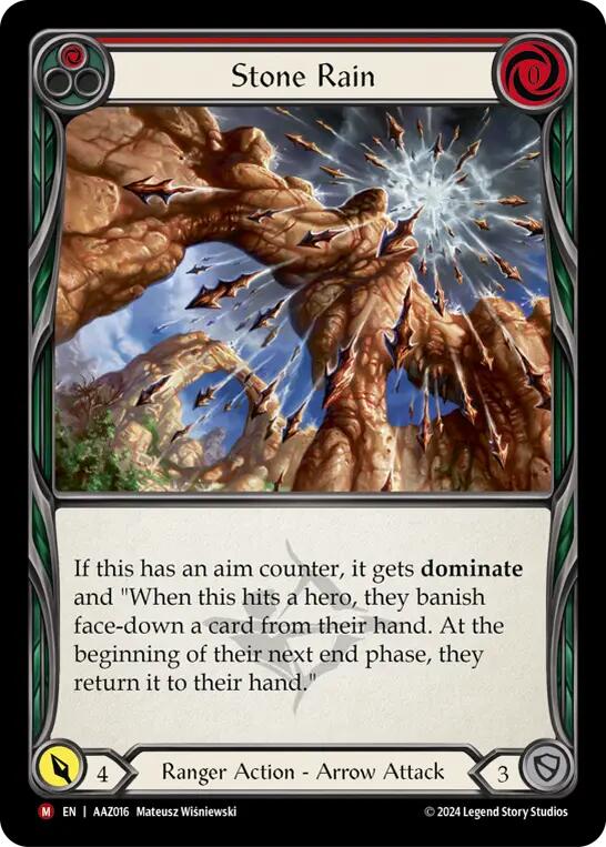Stone Rain [AAZ016] (Armory Deck: Azalea) | Boutique FDB TCG