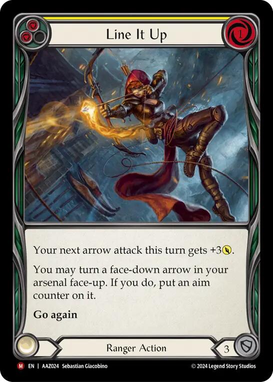 Line It Up [AAZ024] (Armory Deck: Azalea) | Boutique FDB TCG