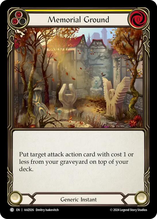 Memorial Ground [AAZ026] (Armory Deck: Azalea) | Boutique FDB TCG