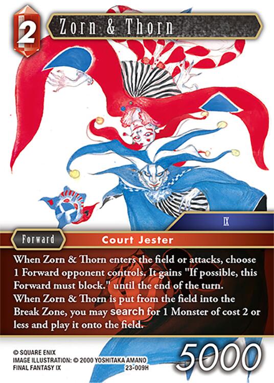 Zorn & Thorn [Hidden Trials] | Boutique FDB TCG