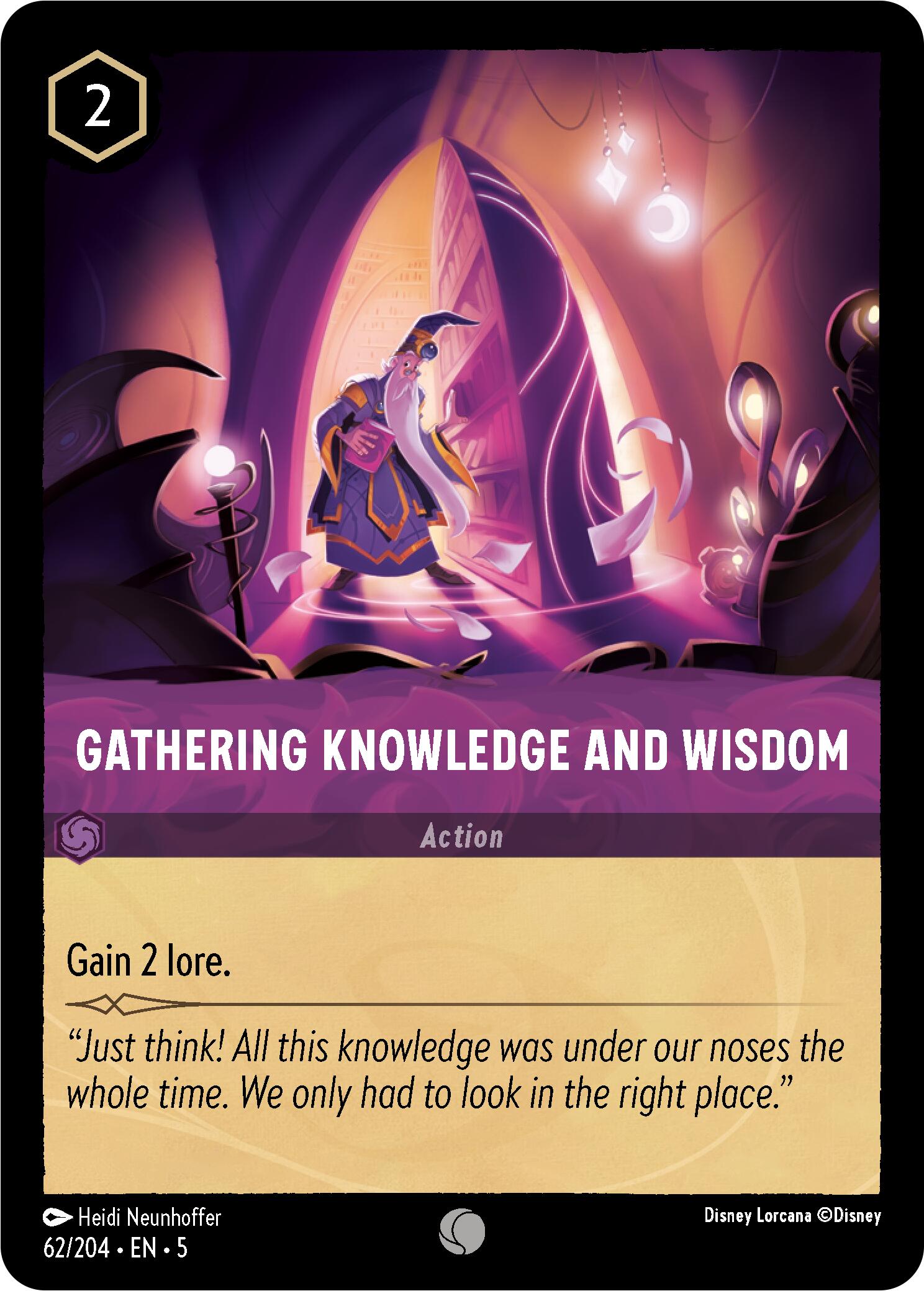 Gathering Knowledge and Wisdom (62/204) [Shimmering Skies] | Boutique FDB TCG