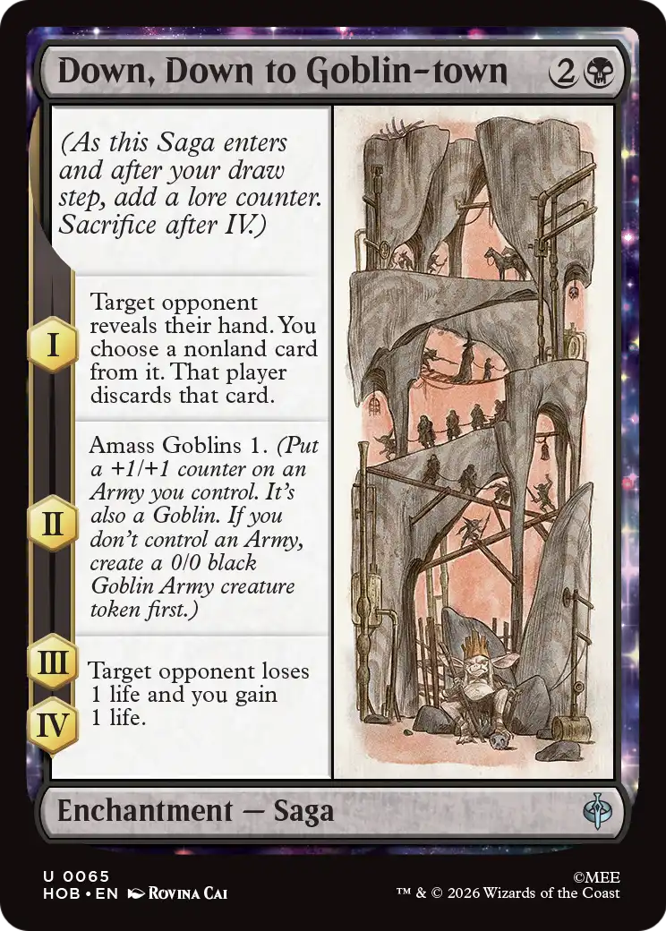 Down, Down to Goblin-town [The Hobbit] | Boutique FDB TCG