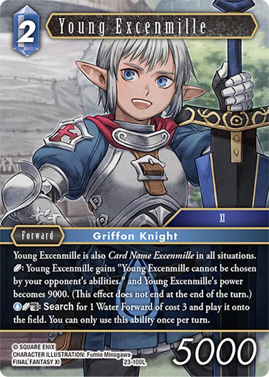 Young Excenmille [Hidden Trials] | Boutique FDB TCG