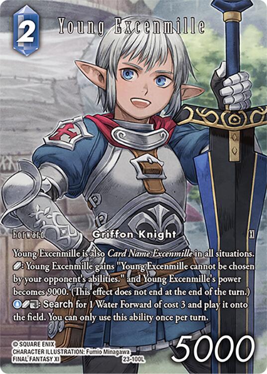 Young Excenmille (Full Art) [Hidden Trials] | Boutique FDB TCG