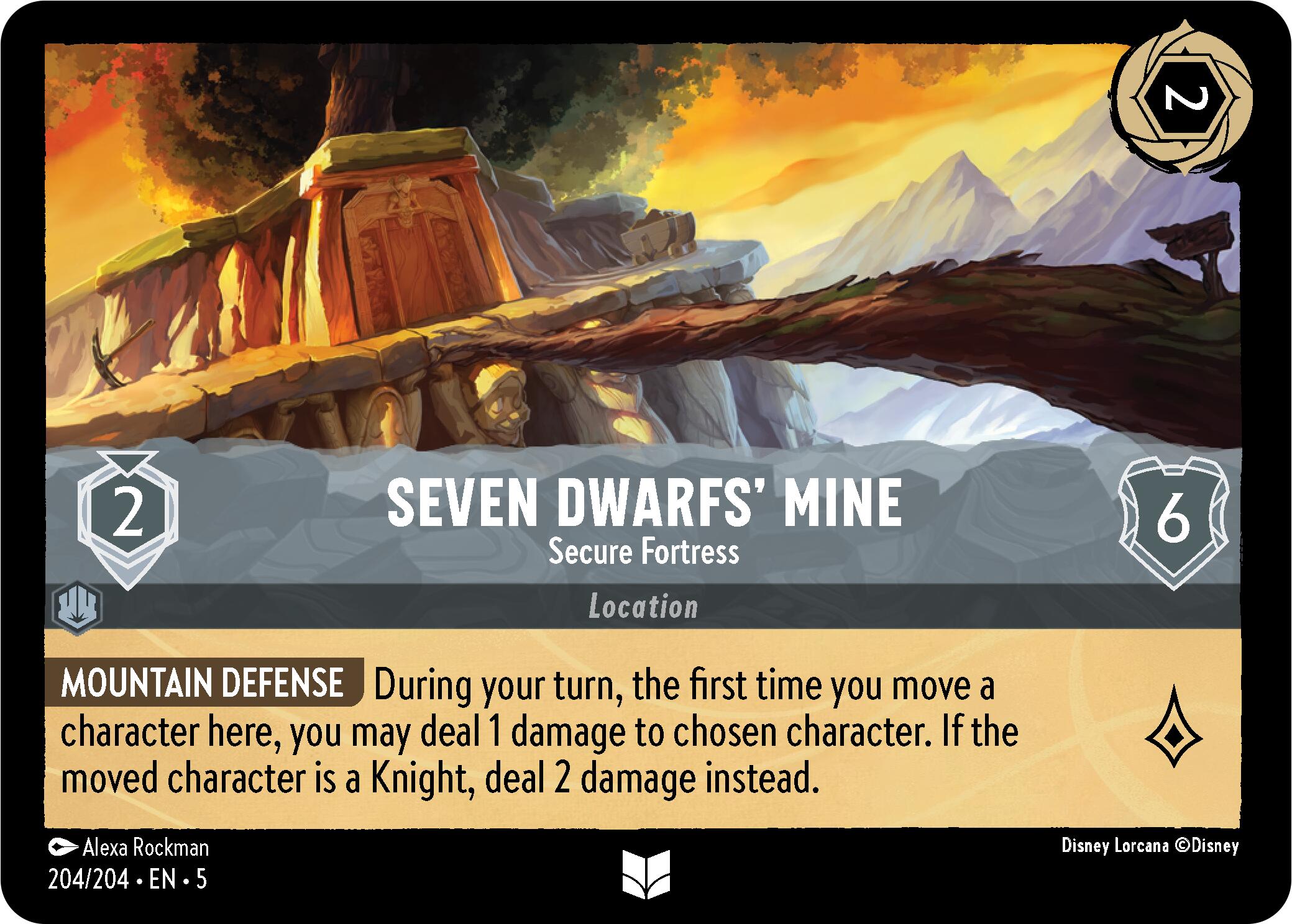 Seven Dwarfs' Mine - Secure Fortress (204/204) [Shimmering Skies] | Boutique FDB TCG