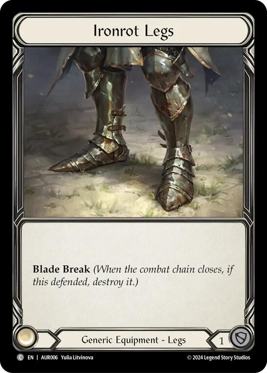 Ironrot Legs [AUR006] (1st Strike) | Boutique FDB TCG