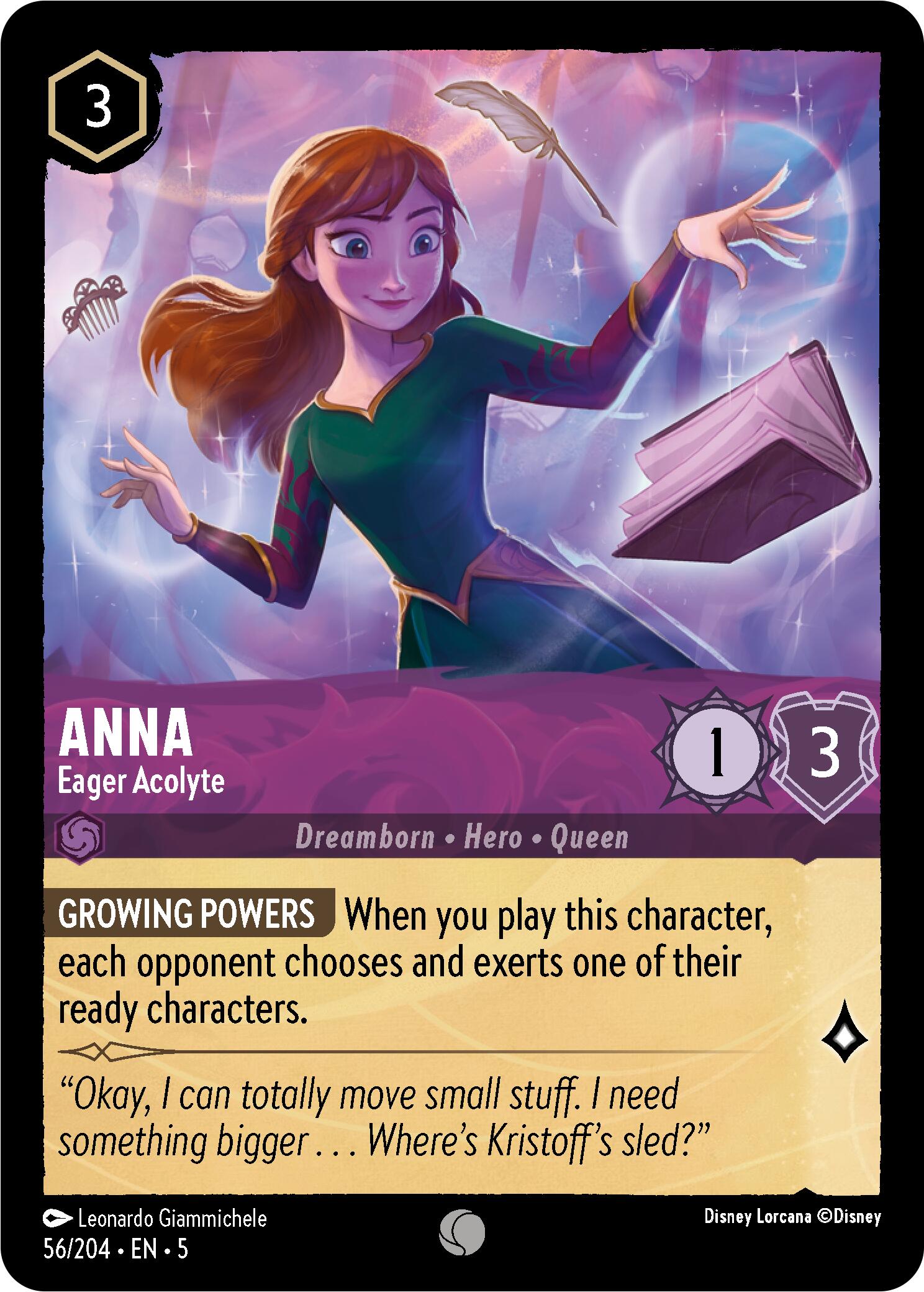 Anna - Eager Acolyte (56/204) [Shimmering Skies] | Boutique FDB TCG