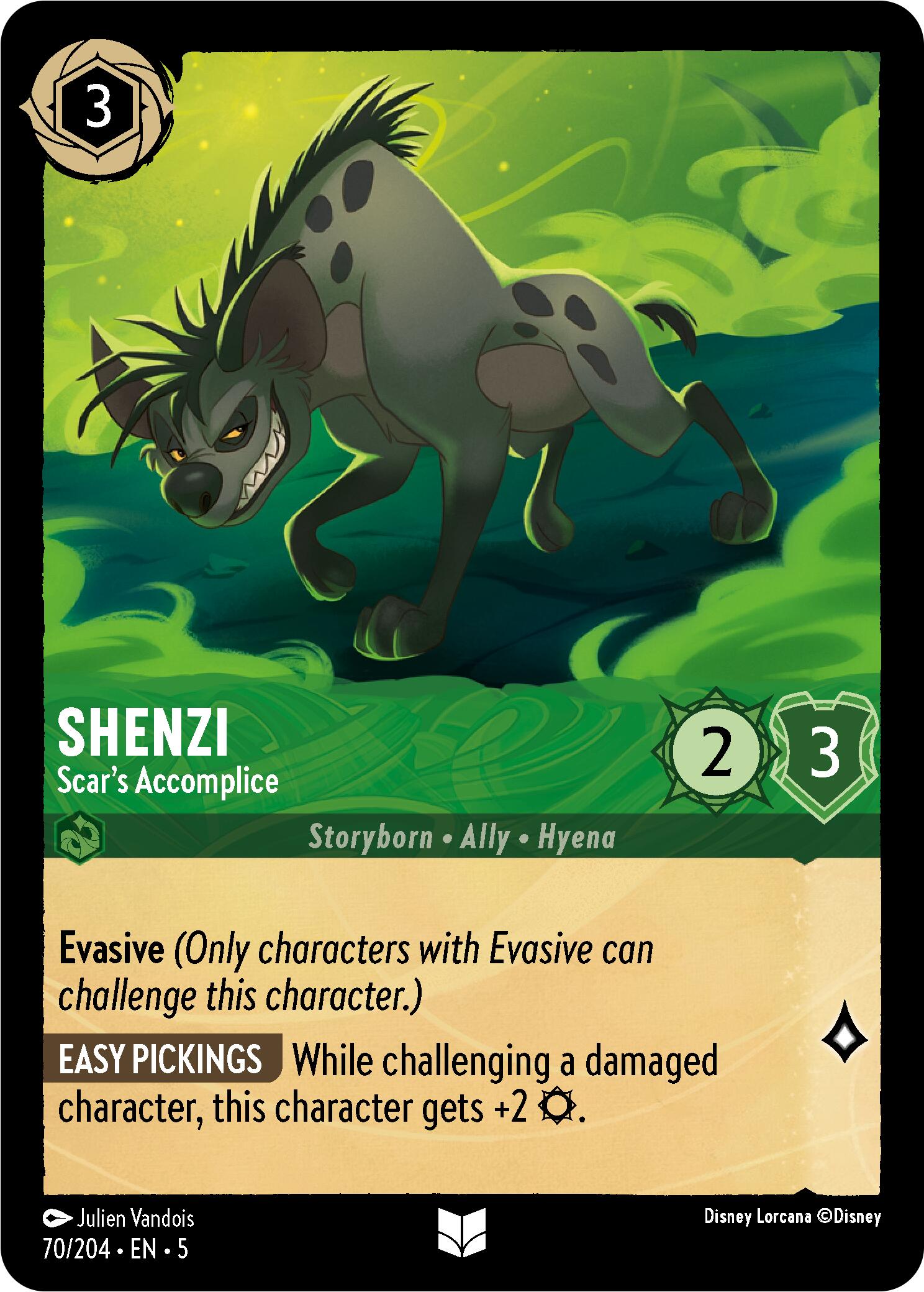 Shenzi - Scar's Accomplice (70/204) [Shimmering Skies] | Boutique FDB TCG