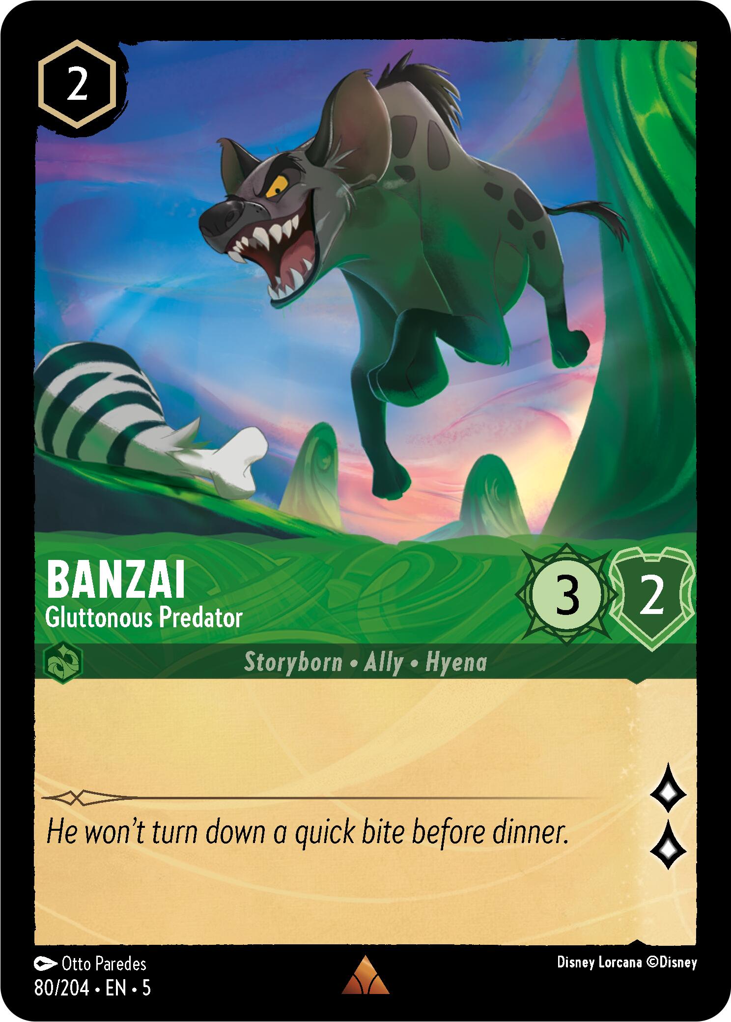 Banzai - Gluttonous Predator (80/204) [Shimmering Skies] | Boutique FDB TCG