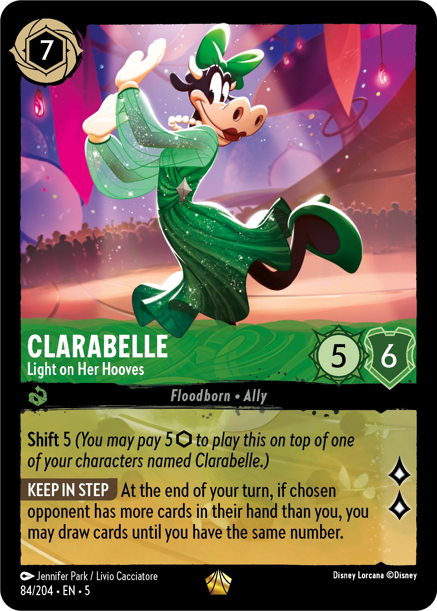 Clarabelle - Light on Her Hooves (84/204) [Shimmering Skies] | Boutique FDB TCG