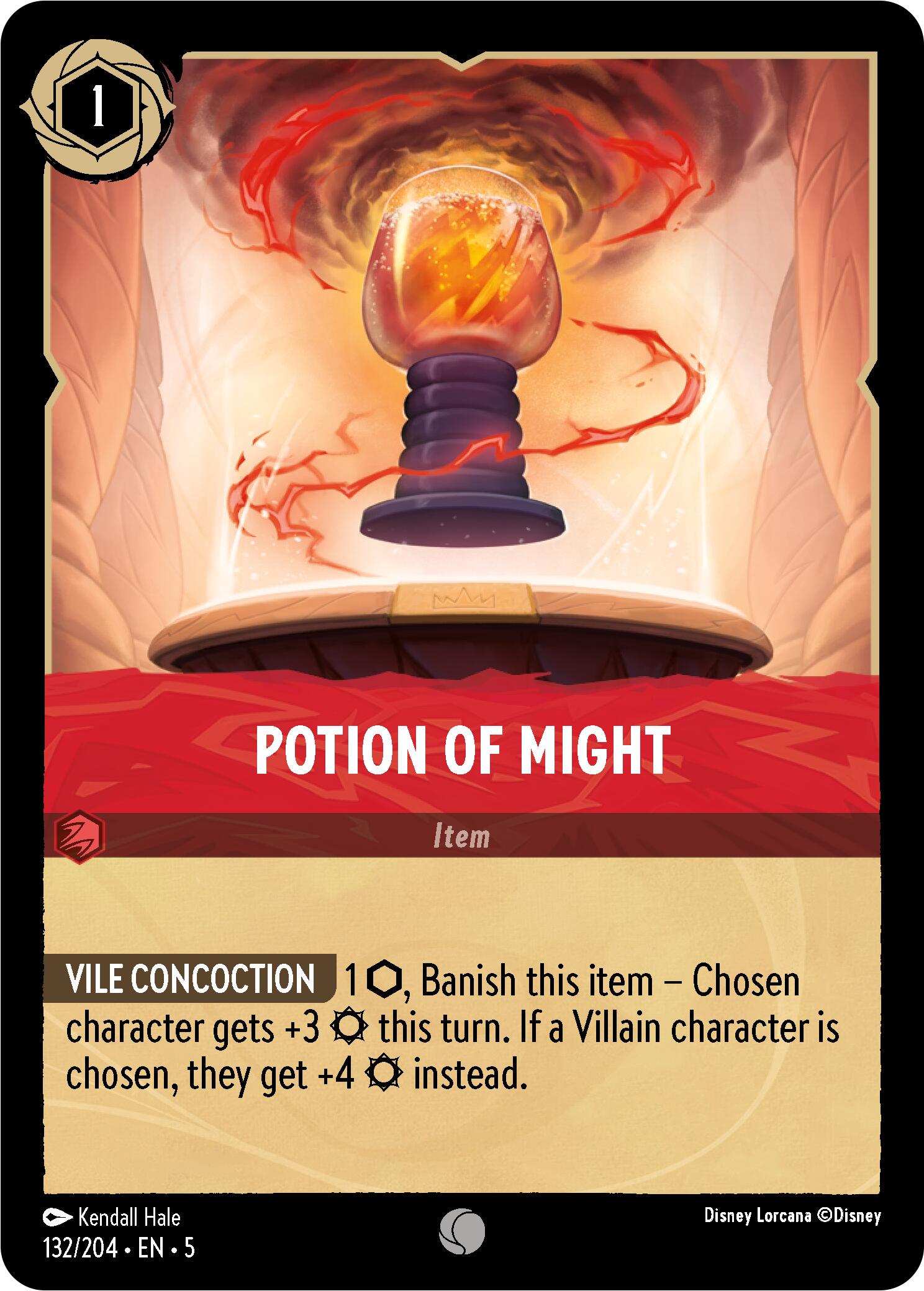 Potion of Might (132/204) [Shimmering Skies] | Boutique FDB TCG