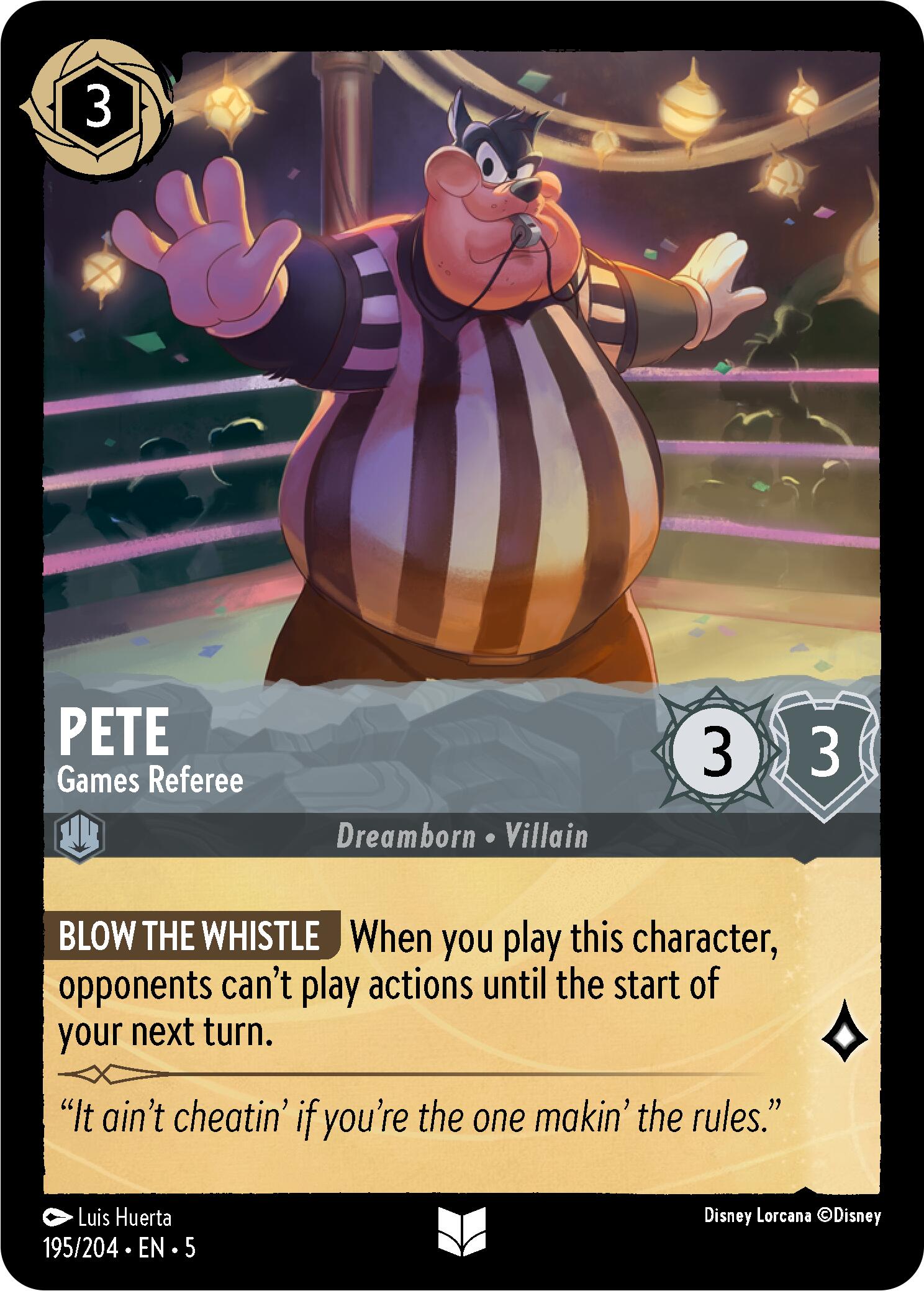 Pete - Games Referee (195/204) [Shimmering Skies] | Boutique FDB TCG