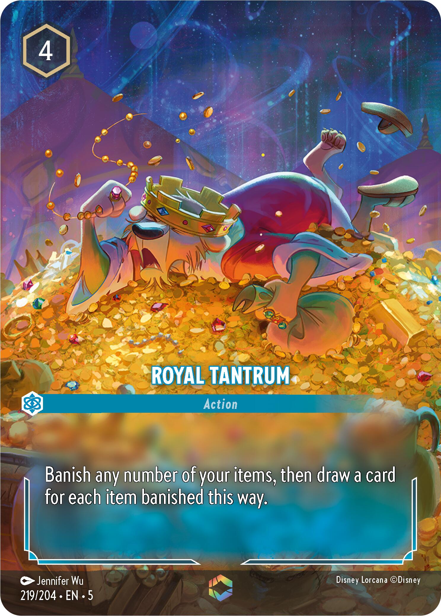 Royal Tantrum (Enchanted) (219/204) [Shimmering Skies] | Boutique FDB TCG