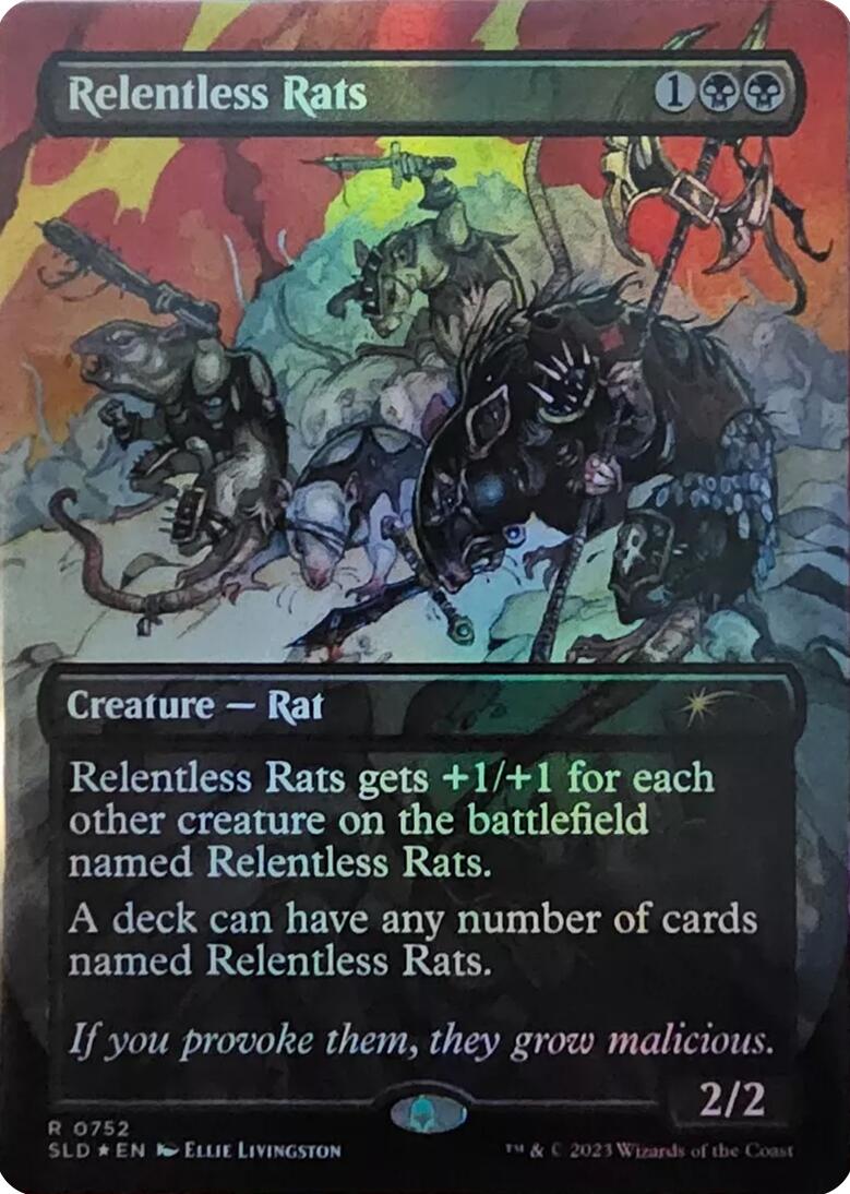 Relentless Rats (752) [Secret Lair Drop Series] | Boutique FDB TCG