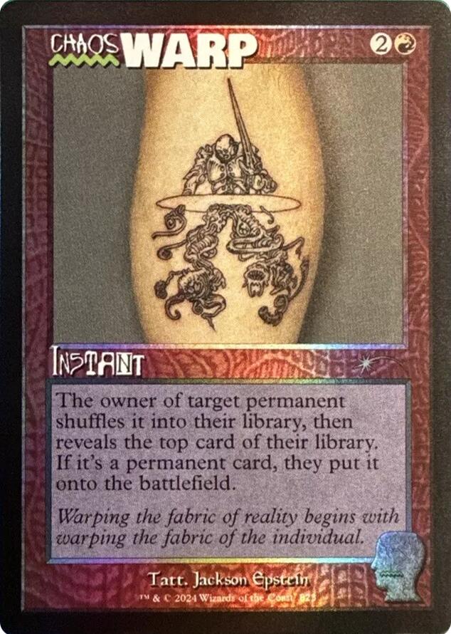Chaos Warp (Rainbow Foil) [Secret Lair Drop Series] | Boutique FDB TCG