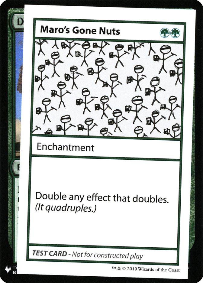 Maro's Gone Nuts [Mystery Booster Playtest Cards] | Boutique FDB TCG