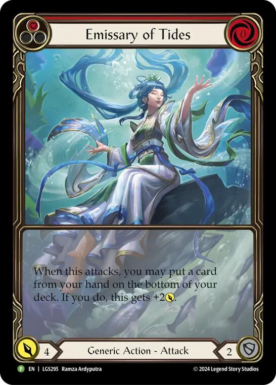 Emissary of Tides [LGS295] (Promo)  Rainbow Foil | Boutique FDB TCG