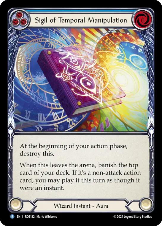 Sigil of Temporal Manipulation [ROS182] (Rosetta) | Boutique FDB TCG