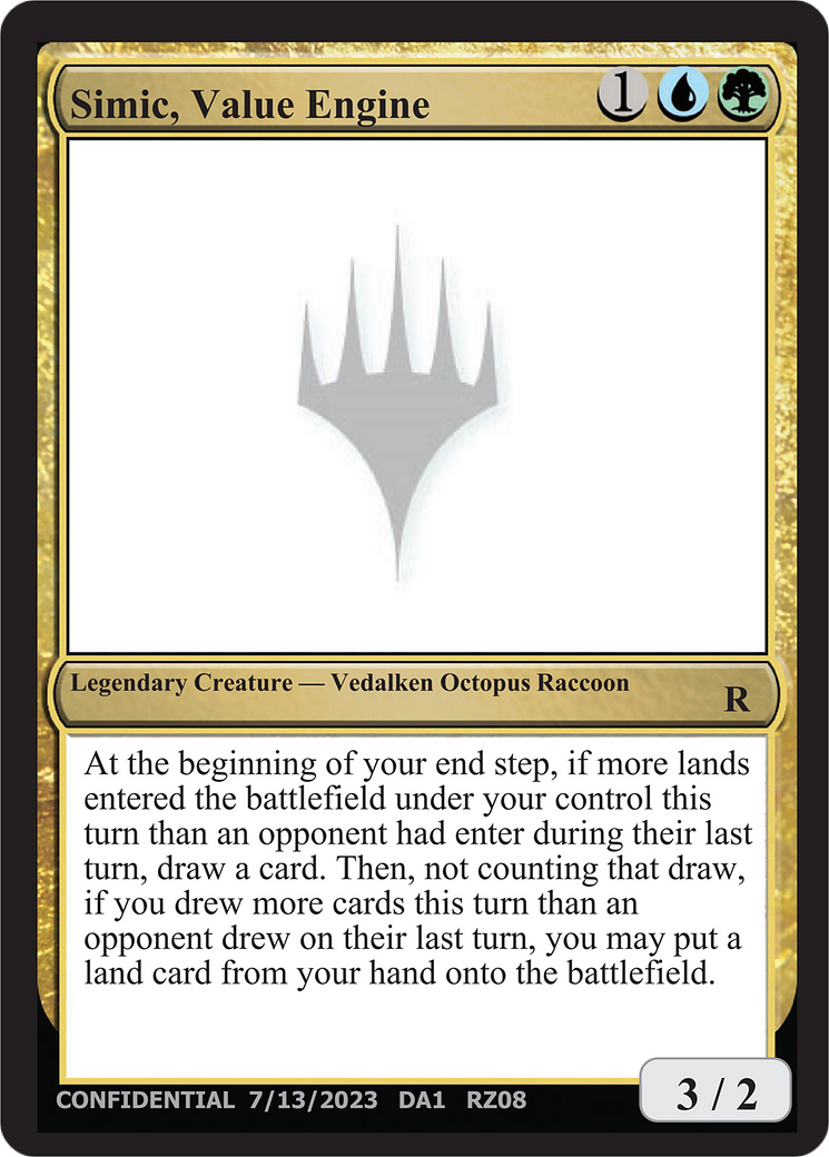 Simic Value Engine [Unknown Event] | Boutique FDB TCG
