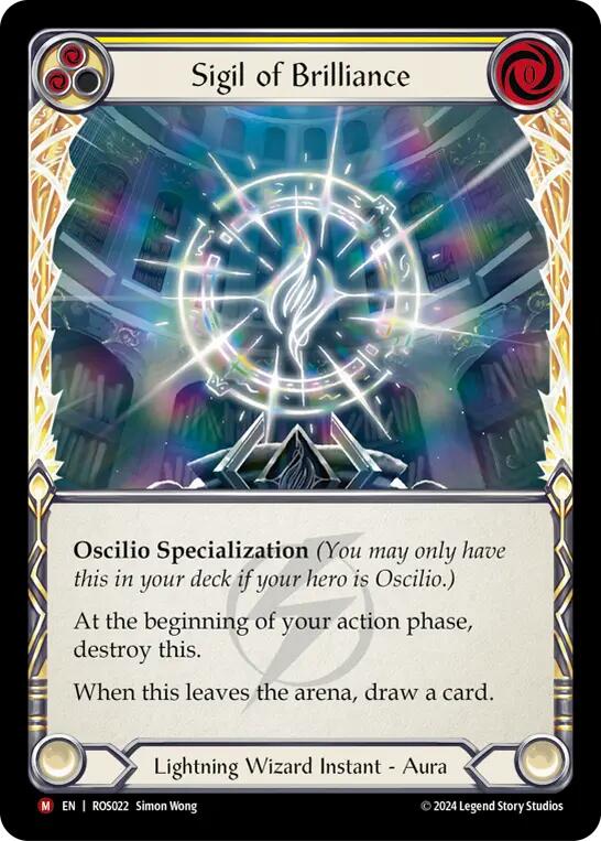 Sigil of Brilliance [ROS022] (Rosetta) | Boutique FDB TCG