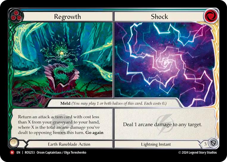 Regrowth // Shock [ROS253] (Rosetta) | Boutique FDB TCG