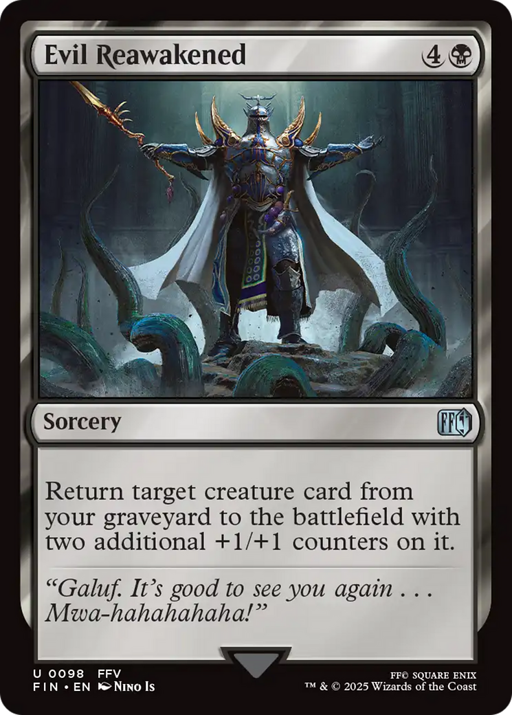 Evil Reawakened [FINAL FANTASY] | Boutique FDB TCG