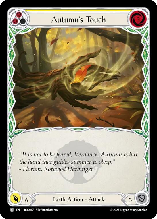 Autumn's Touch (Yellow) [ROS047] (Rosetta) | Boutique FDB TCG