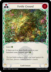 Fertile Ground (Red) [ROS067] (Rosetta)  Rainbow Foil | Boutique FDB TCG