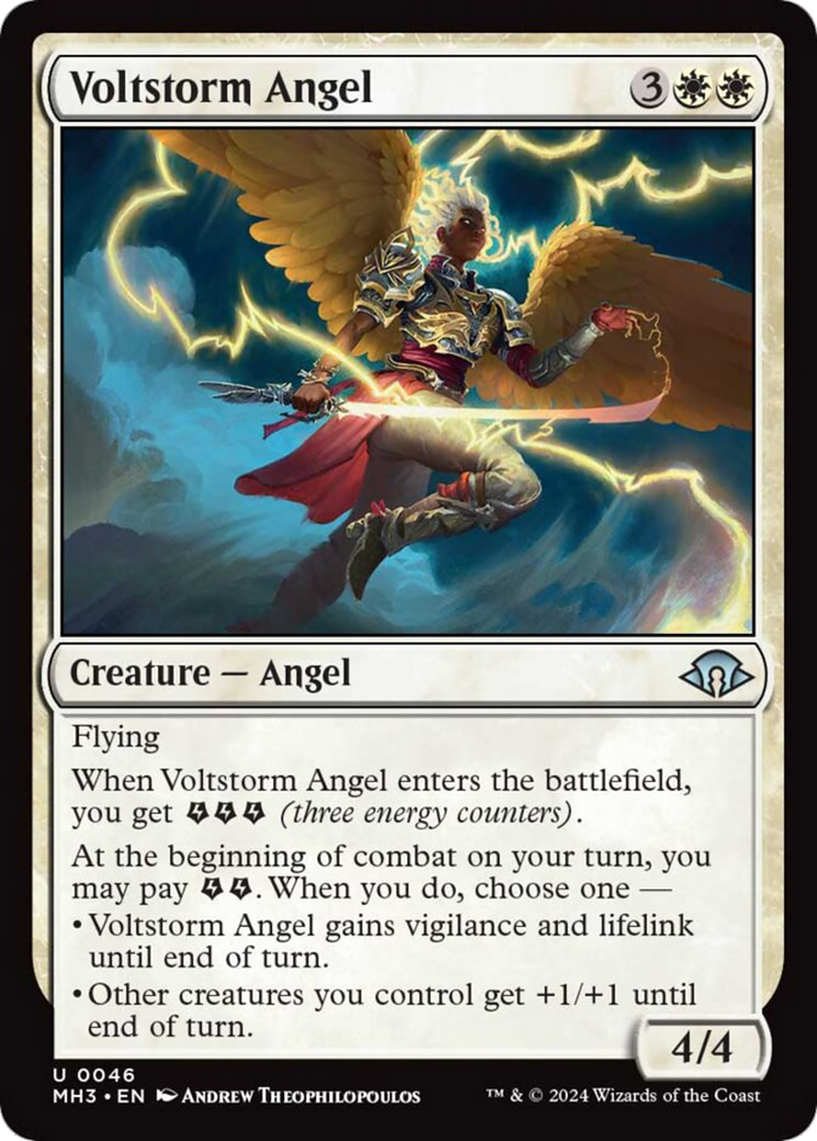 Voltstorm Angel [Modern Horizons 3] | Boutique FDB TCG