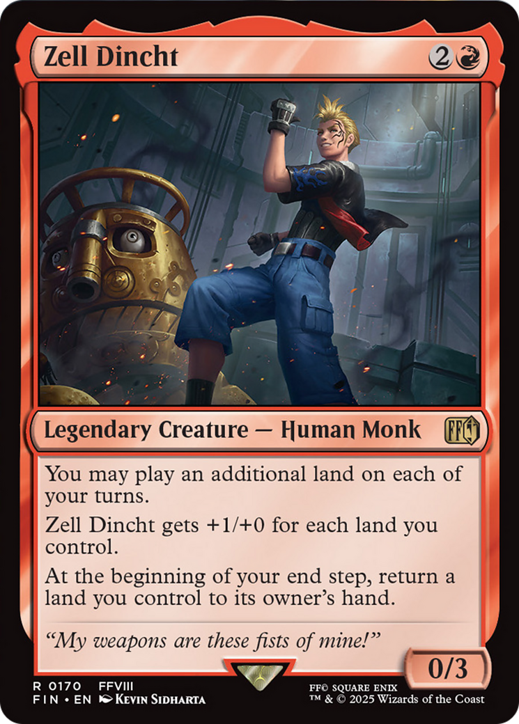 Zell Dincht [FINAL FANTASY] | Boutique FDB TCG
