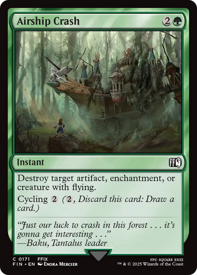 Airship Crash [FINAL FANTASY] | Boutique FDB TCG