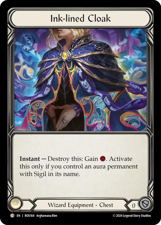 Ink-lined Cloak [ROS164] (Rosetta) | Boutique FDB TCG